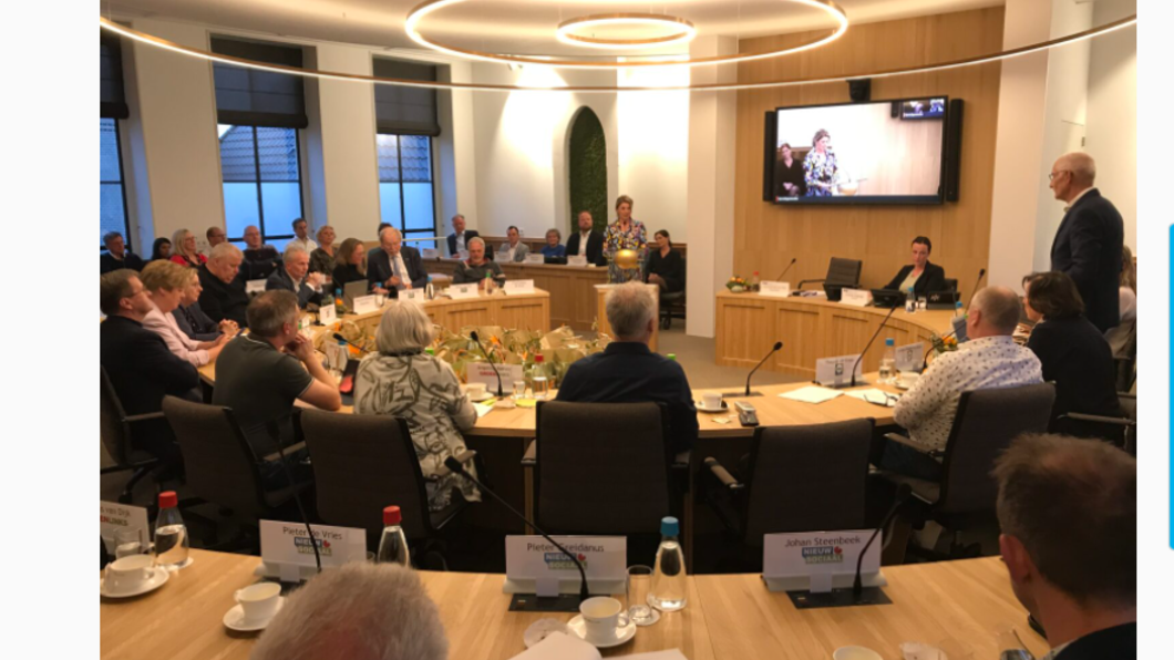 afscheid in kring